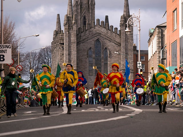 st patrick defile dublin - blog go voyages