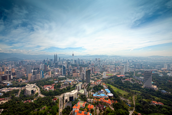 La skyline de Kuala Lumpur 