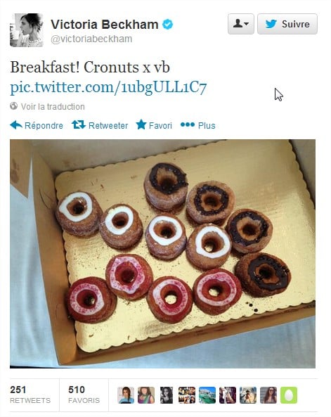 Victoria Beckham _cronut