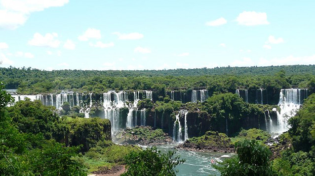 Les chutes d'Iguazu