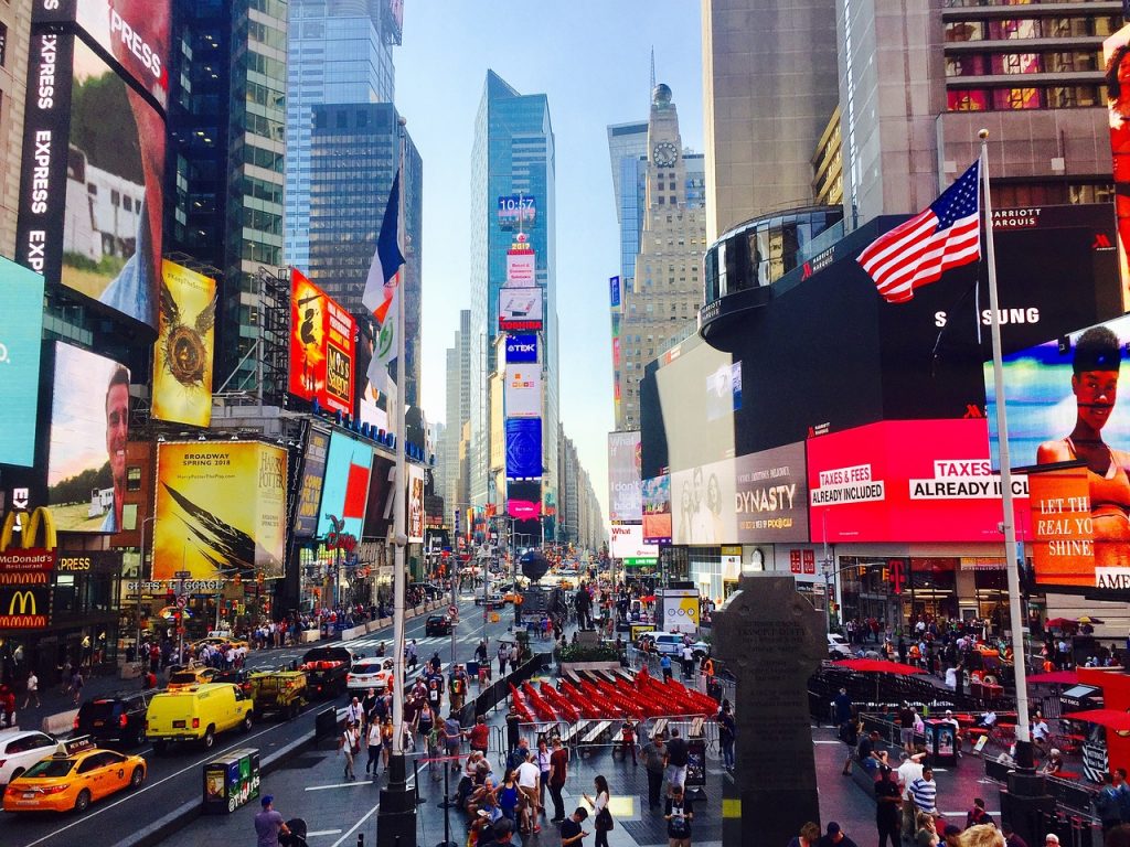 Times Square New York - blog GO Voyages