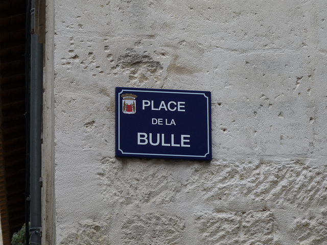 Place de la bulle Avignon