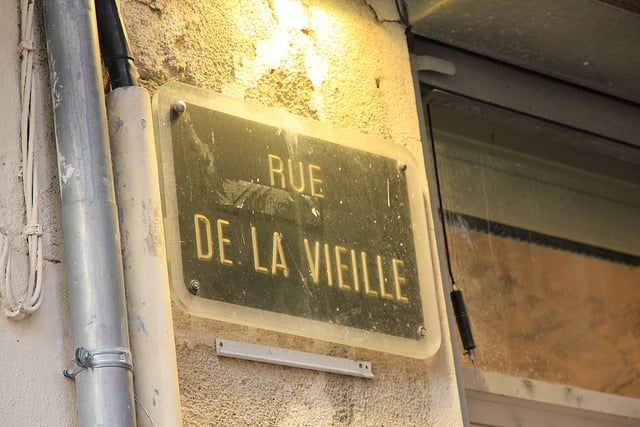 Rue de la vieille Montpellier