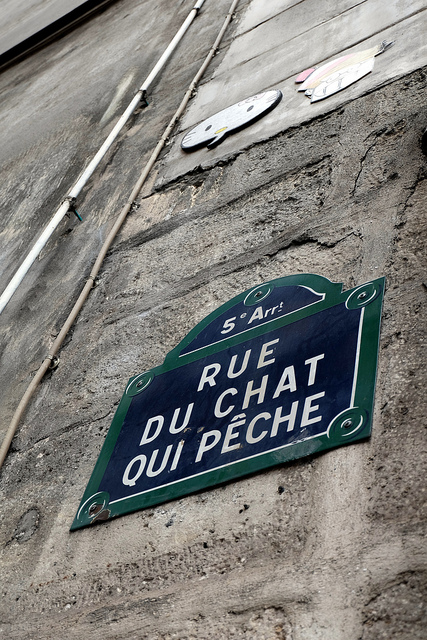 Rue du chat qui pêche Paris
