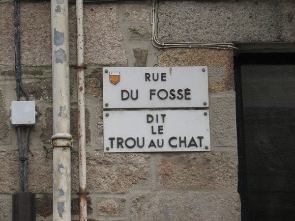 Rue du fossé dit le Trou au chat