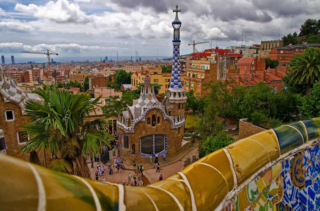 belvédère Parc Güell barcelone - blog GO Voyages