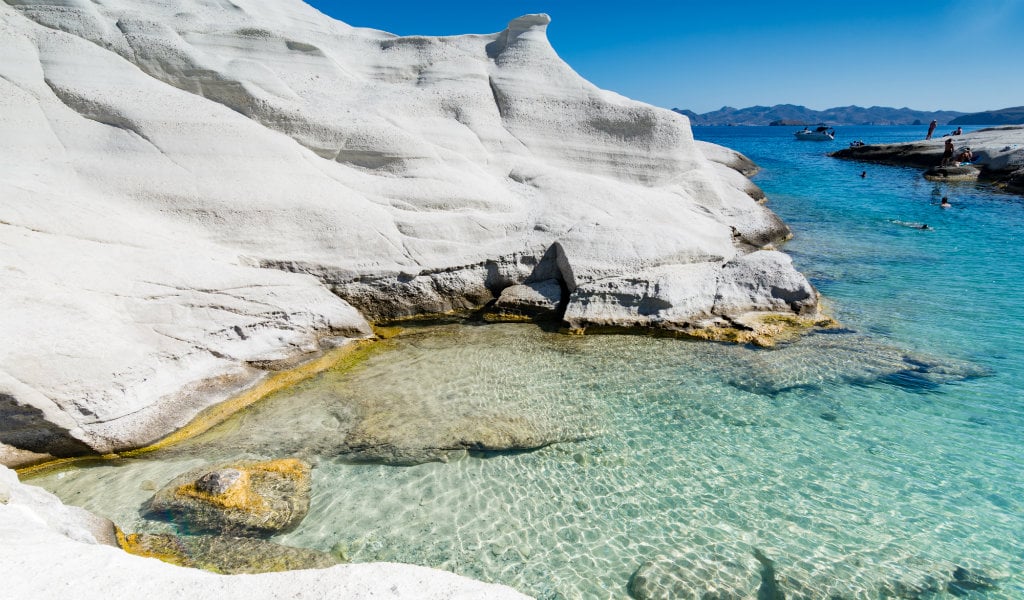 iles grecques plage