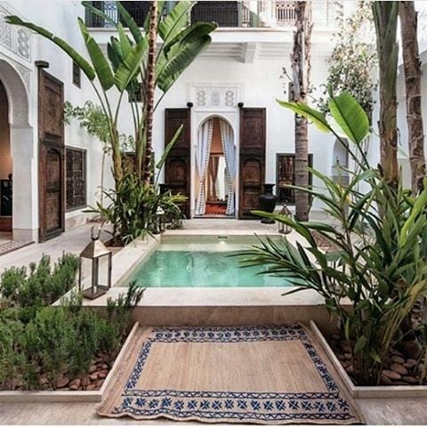 piscine Riad Marrakech - blog GO Voyages