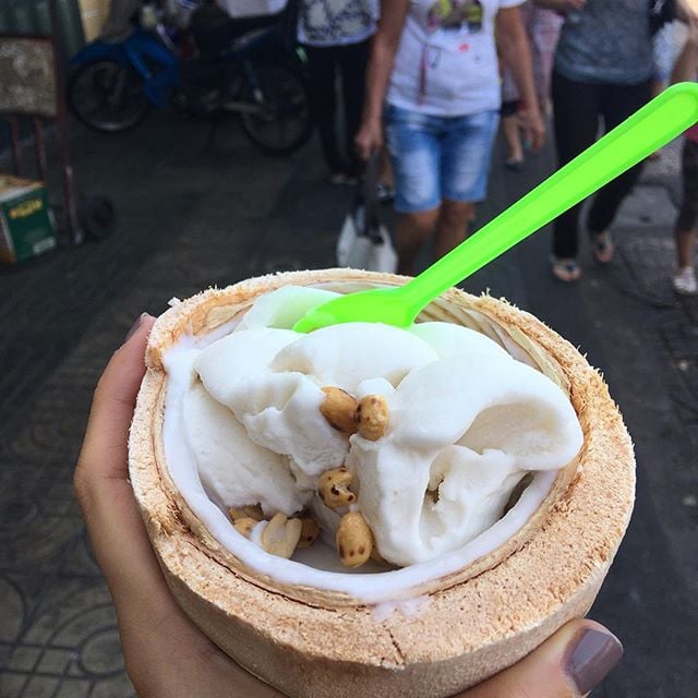 Glace coco Thaïlande