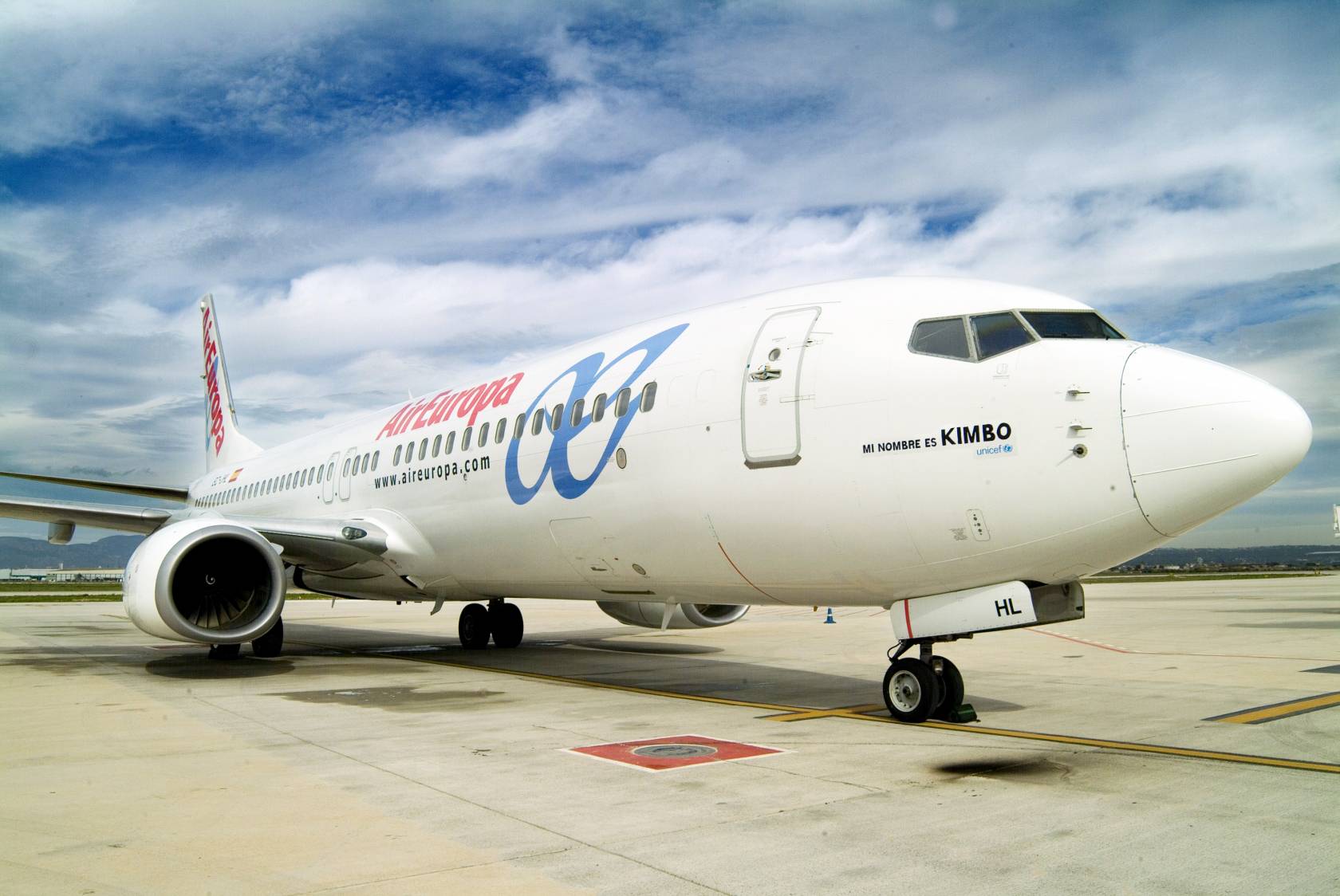 Air Europa Unicef Kimbo