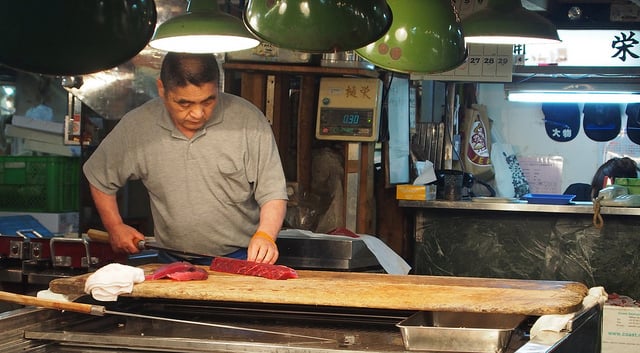 tsukiji marché poissons tokyo - blog GO Voyages