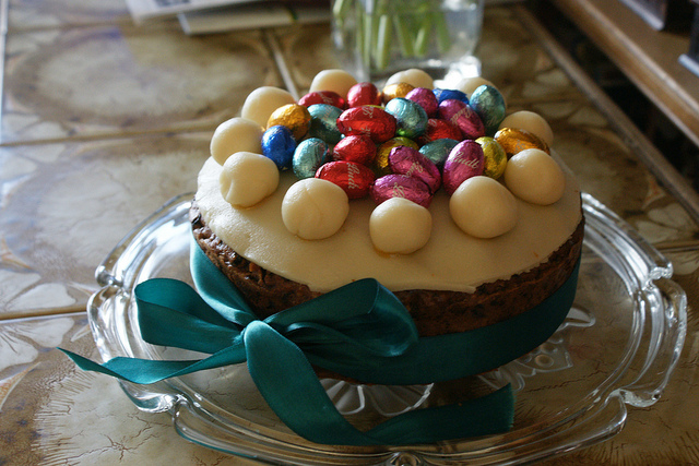 simnel cake dessert de pâques - blog go voyages