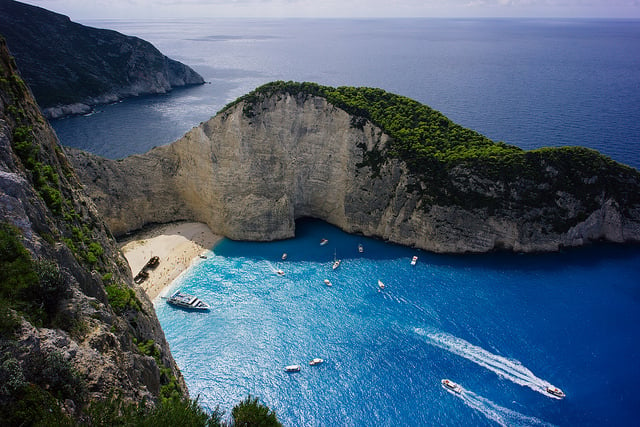 plage du naufrage zakynthos - plus belle plage d europe - blog voyage GO Voyages