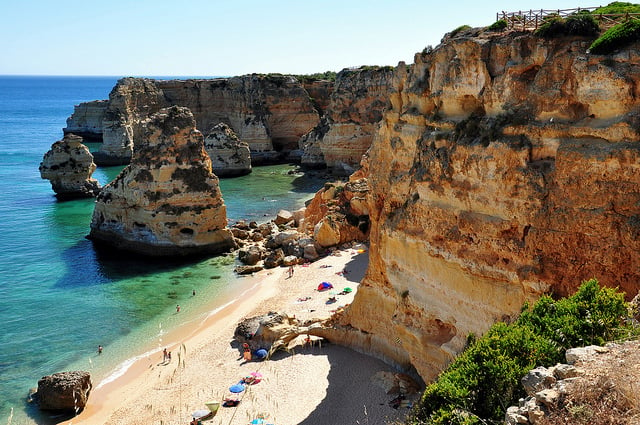 praia marinha algarve - plus belle plage d europe - blog voyage GO Voyages