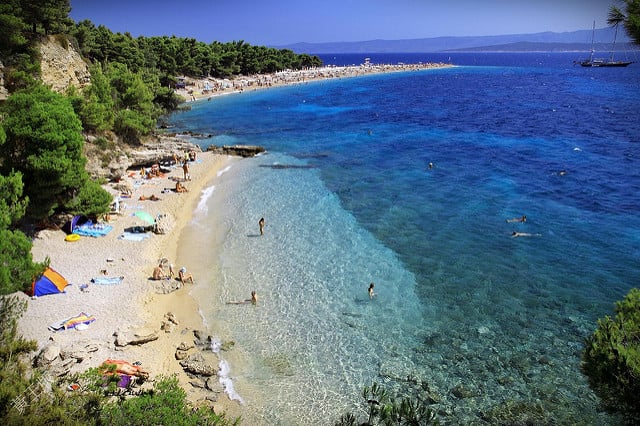 zlatni rat croatie - plus belle plage d europe - blog voyage GO Voyages