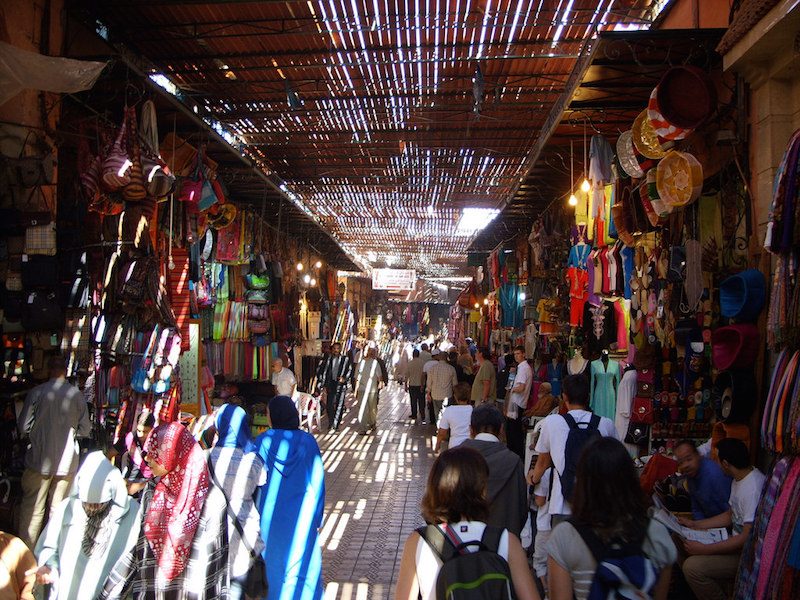 souk foule - blog go voyages