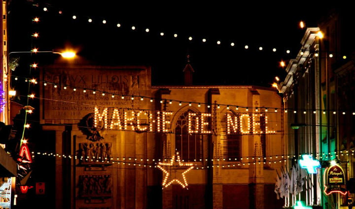 Marché de Noël Lille - blog go voyages