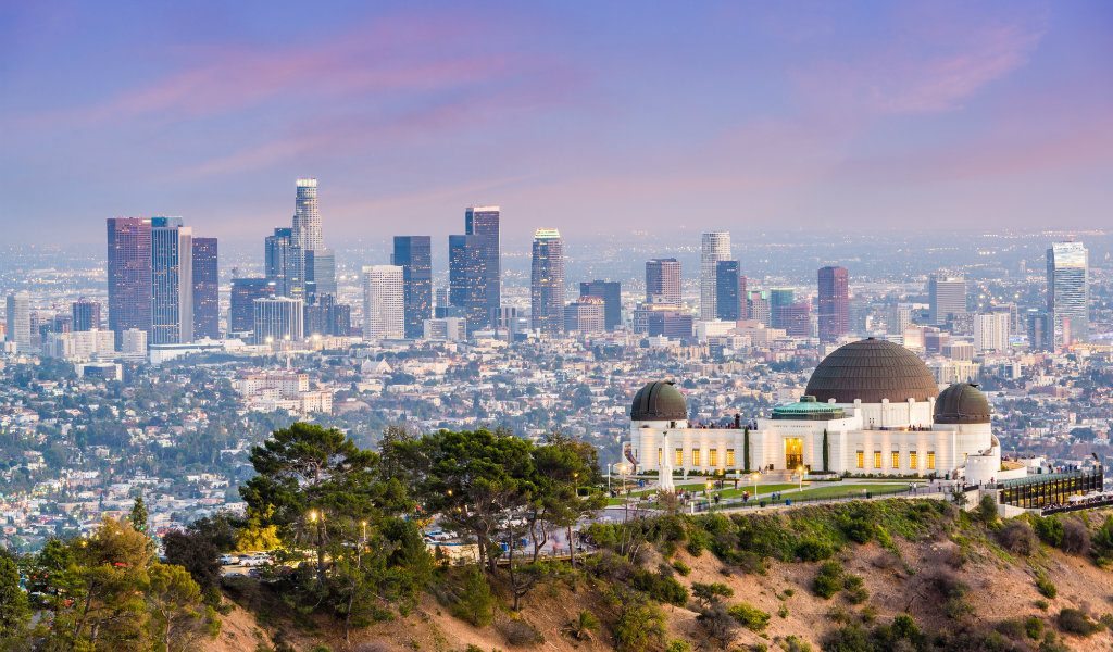 los angeles skyline - blog go voyages