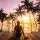 femme piscine coucher de soleil - blog GO Voyages