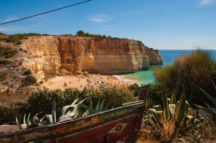 plage benagil portugal