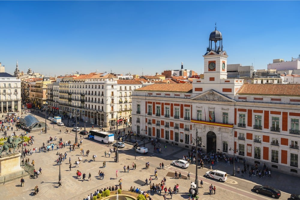 Puerta del Sol, Madrid