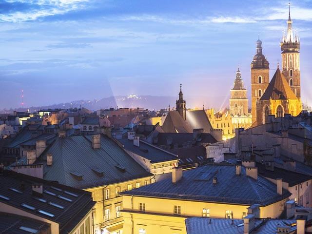Trouver un vol pas cher à destination de Cracovie avec GOVoyages.com