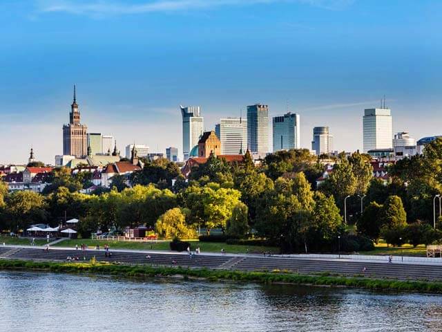Trouver un vol pas cher à destination de Varsovie avec GOVoyages.com